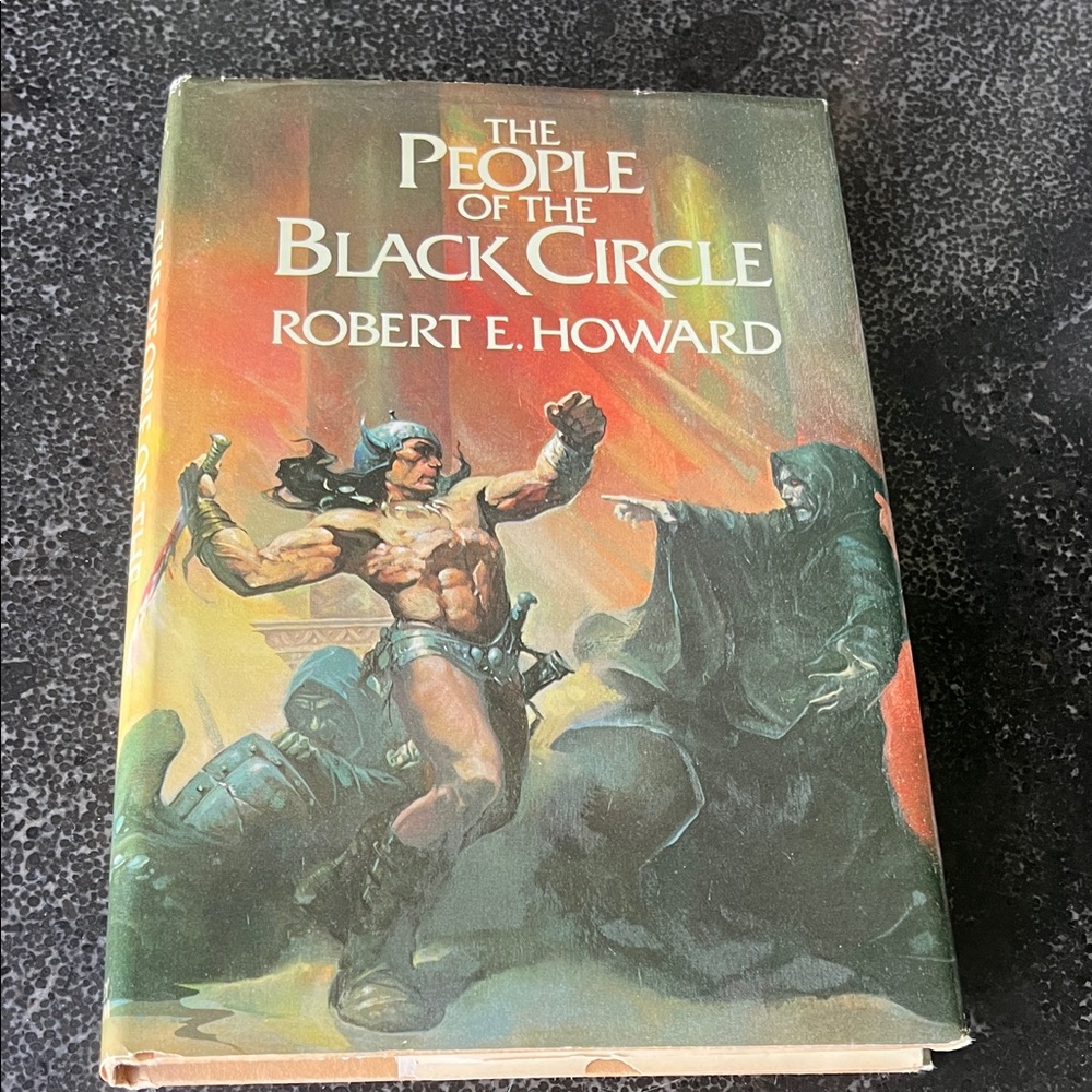 The people of the black circle by Robert E Howard collectible hardcover book